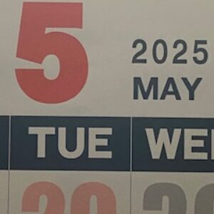 三木5月出勤日